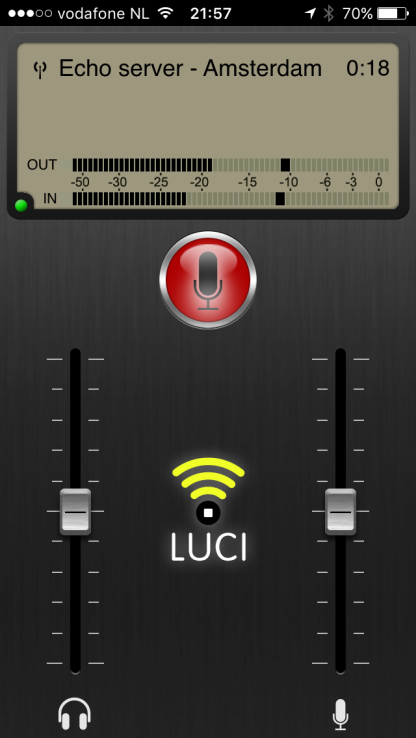 LUCI LIVE LITE point to point live audio over IP broadcasting software.