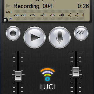 iPhone screenshot of LUCI subscribe Max live point to point audio over IP subscriptions.